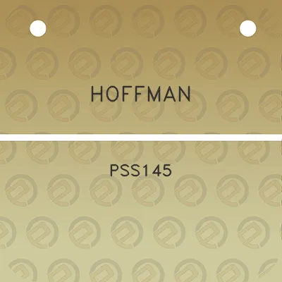 hoffman-pss145