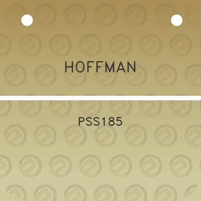 hoffman-pss185