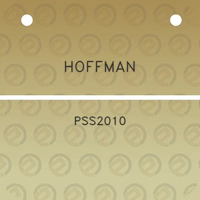 hoffman-pss2010