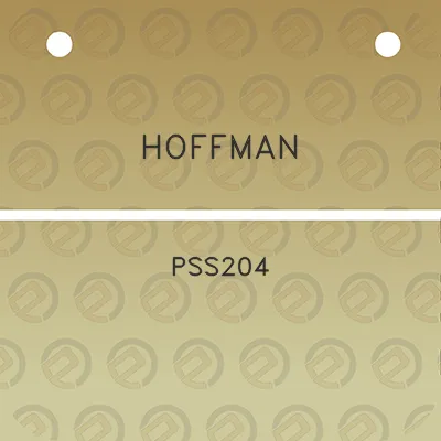 hoffman-pss204