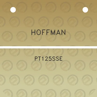 hoffman-pt125sse