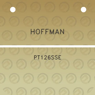 hoffman-pt126sse