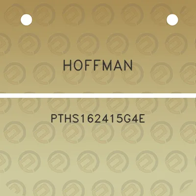 hoffman-pths162415g4e