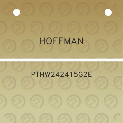 hoffman-pthw242415g2e