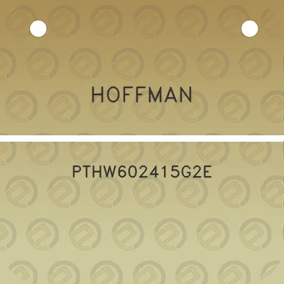 hoffman-pthw602415g2e