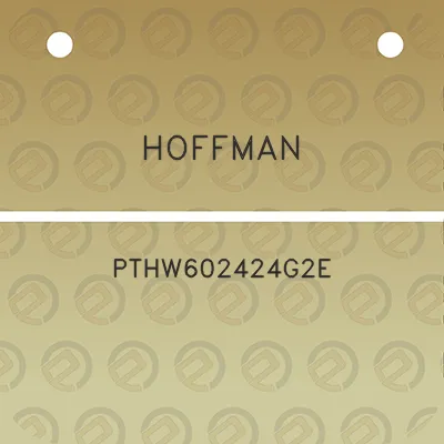 hoffman-pthw602424g2e