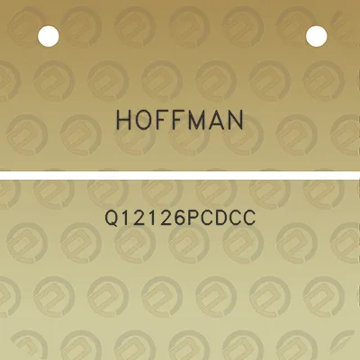 hoffman-q12126pcdcc