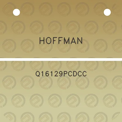 hoffman-q16129pcdcc