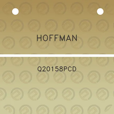 hoffman-q20158pcd