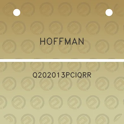 hoffman-q202013pciqrr