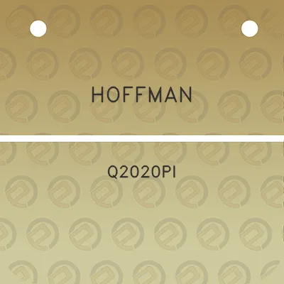 hoffman-q2020pi