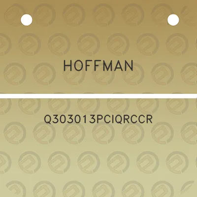 hoffman-q303013pciqrccr