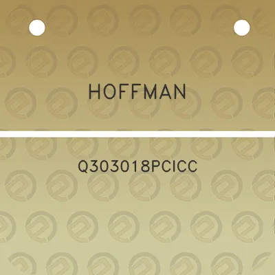 hoffman-q303018pcicc