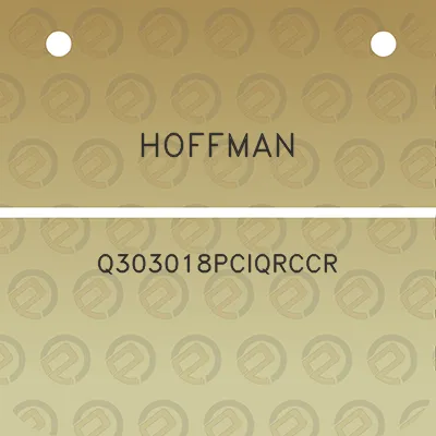 hoffman-q303018pciqrccr