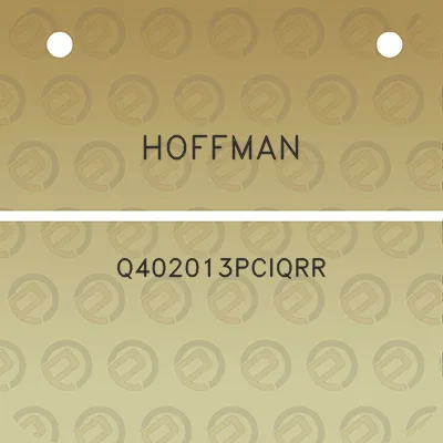 hoffman-q402013pciqrr