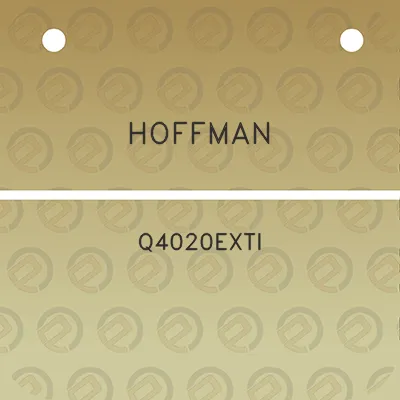 hoffman-q4020exti