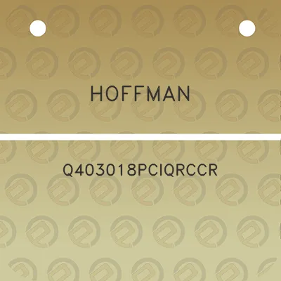 hoffman-q403018pciqrccr