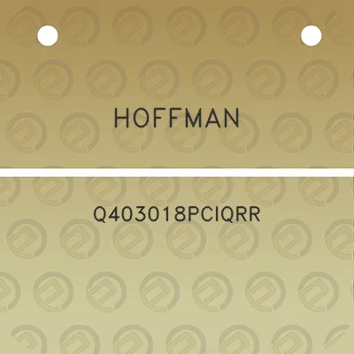 hoffman-q403018pciqrr