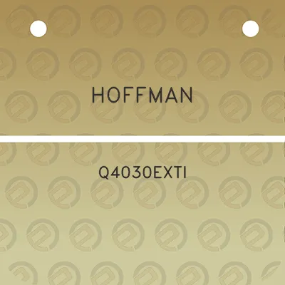 hoffman-q4030exti