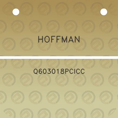 hoffman-q603018pcicc