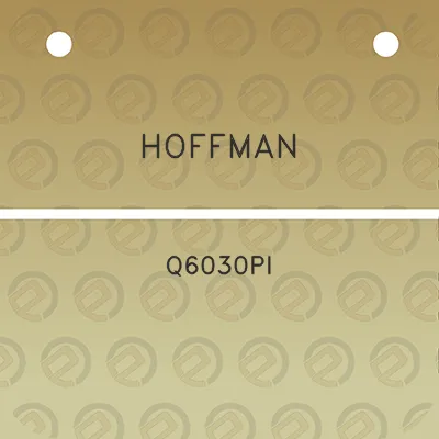 hoffman-q6030pi