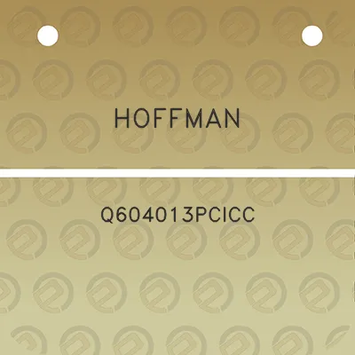 hoffman-q604013pcicc