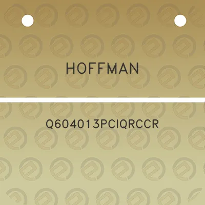 hoffman-q604013pciqrccr