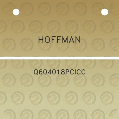 hoffman-q604018pcicc