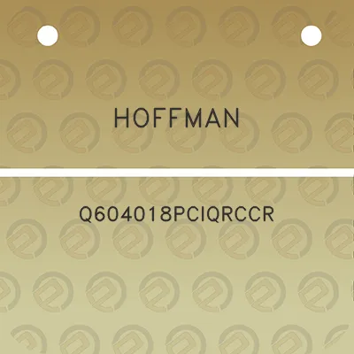 hoffman-q604018pciqrccr