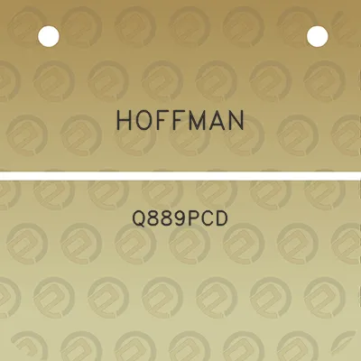 hoffman-q889pcd