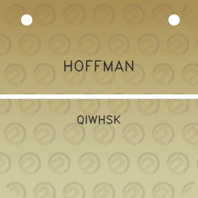 hoffman-qiwhsk