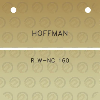 hoffman-r-w-nc-160