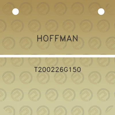 hoffman-t200226g150