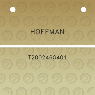 hoffman-t200246g401