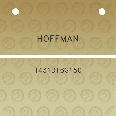 hoffman-t431016g150