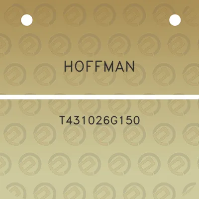 hoffman-t431026g150