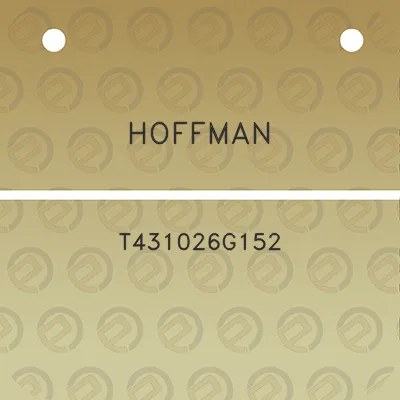 hoffman-t431026g152