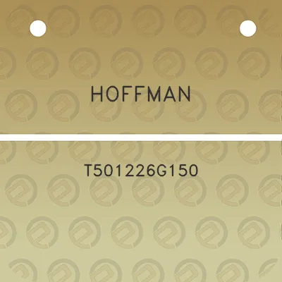 hoffman-t501226g150