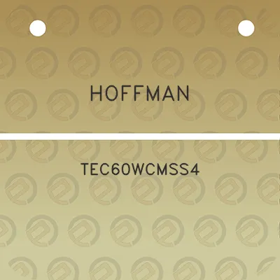 hoffman-tec60wcmss4