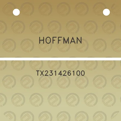 hoffman-tx231426100