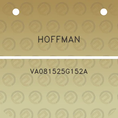 hoffman-va081525g152a