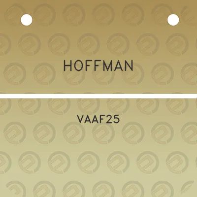 hoffman-vaaf25