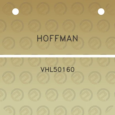 hoffman-vhl50160