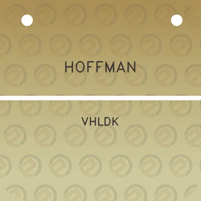 hoffman-vhldk