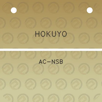 hokuyo-ac-nsb