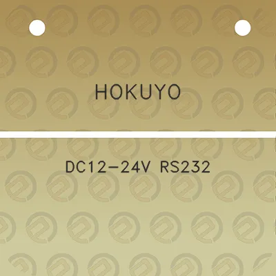 hokuyo-dc12-24v-rs232