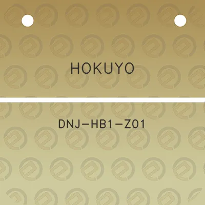 hokuyo-dnj-hb1-z01