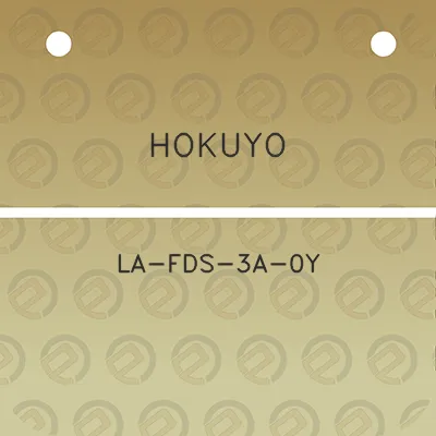 hokuyo-la-fds-3a-0y