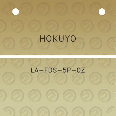 hokuyo-la-fds-5p-0z