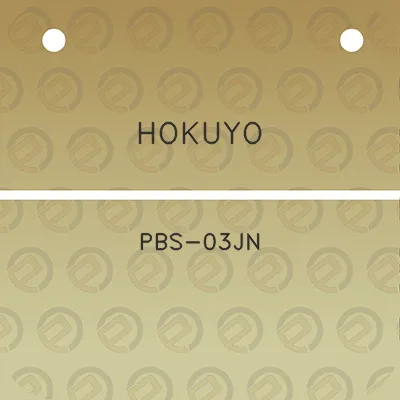 hokuyo-pbs-03jn